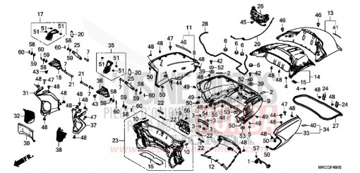 LUGGAGE BOX GL1800L de 2020